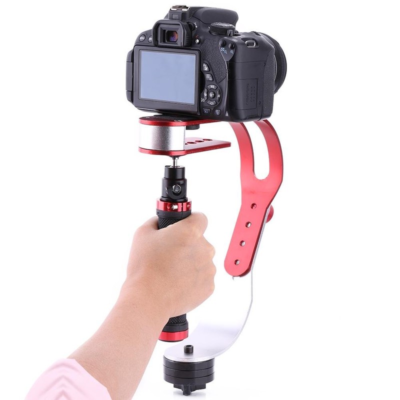 Video Action Stabilizing Handle Grip Handheld Steadycam Stabilizer for DSLR