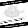 3-Inch Toilet Flappers Replacement Kit for Gerber 99-827, 3 Inch