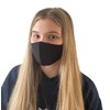 Komonee Adults Black Face Mask Washable Reusable Dustproof Cloth Mouth