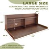 Royxen Laundry Countertop with 20" Shelf Universal Fit, Washer and