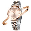 CIVO Womens Watches Analogue Set Designer Stainless Steel Elegant Ladies