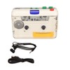 USB Cassette to MP3 Converter Plug and Play Rechargeable Portable