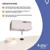 SANIFLO Sanialarm - High Water Alarm - Upflush Toilets