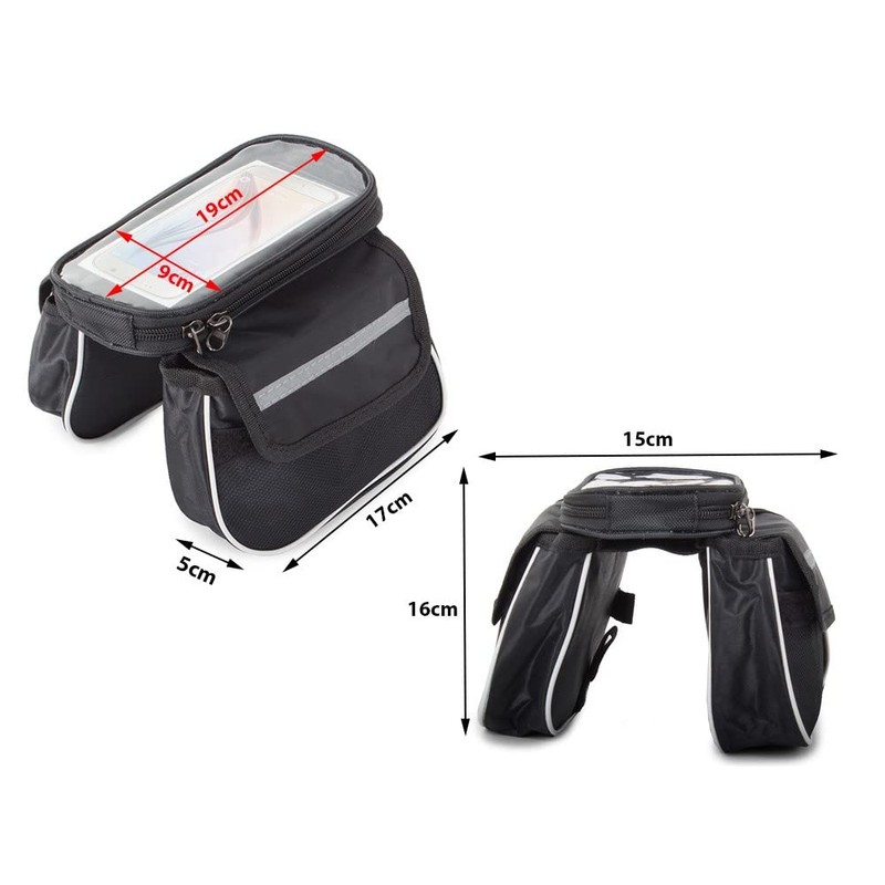 PARENCE. - Double Bicycle Bag Anti-Vibration / Waterproof - Double