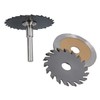 3pc Mini Saw Blade Set HSS TCT + Diamond Blades