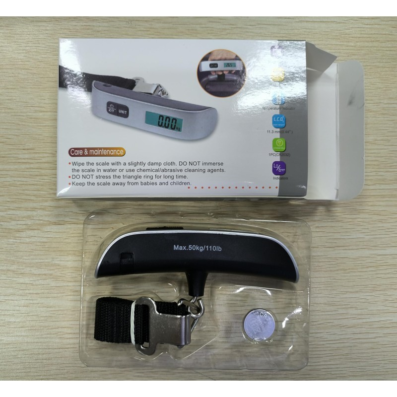 Afnax Digital Portable Luggage Scale, Travel scale, Suitcase scale, weigher