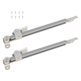 SG Store Pack of 2 Casement Window Lock 22.5 cm Window Lock Abrasion Protection Tilt Regulator 120 Degree Wide Angle Window Latch for Tilting and Adjusting the Window