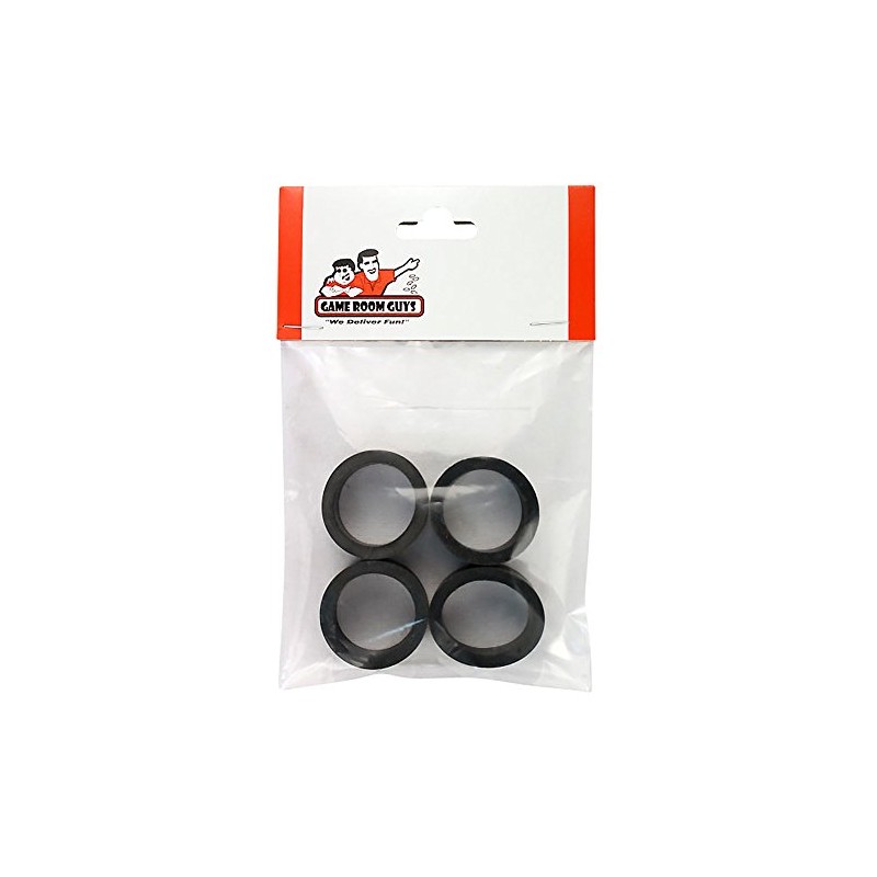 Game Room Guys Pinball Flipper Rubber - Black - Set