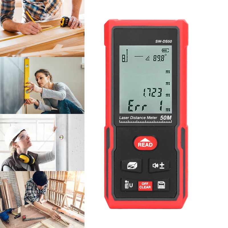 Laser Distance Meter High Accuracy Infrared Measuring Device Laser Distance