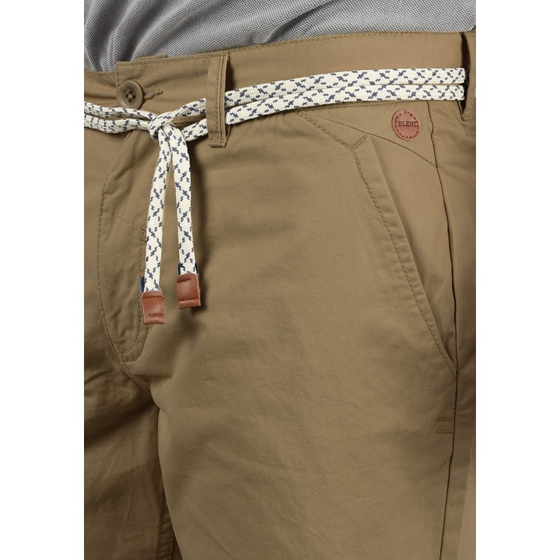 BLEND Ragna Men's Chino Shorts, size:L;colour:Lead Gray (70036)