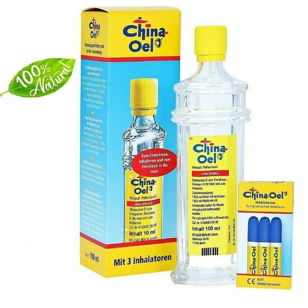 China Oel by BioDiat (3.38oz) 100ml without alcohol New from Germany