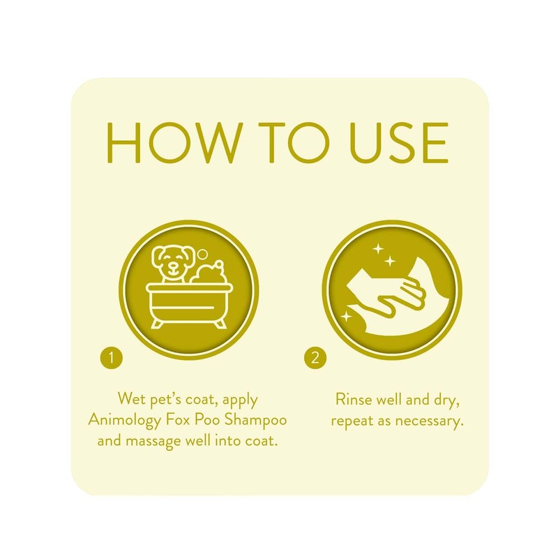 Animology Fox Poo Shampoo For Dogs | With Conditioners and