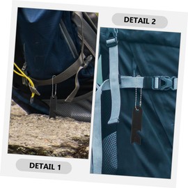 Kisangel 8pcs Camping Fire Starter Flint Scrapers Manganese Steel Rod Set Outdoor Emergency Survival Tool