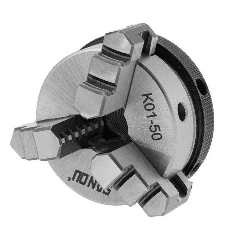 Yosoo K01-50 Scroll Chuck Three Claw Universal Chuck Lathe Chuck