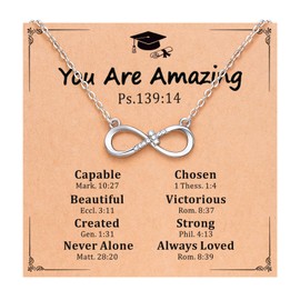 DJWJFJEN Class of 2024 Religious Christian Graduation Gifts for Her College Elementary Middle High School Best Seniors 5th 8th Grade Kindergarten Graduate Grad Gifts for Girls Daughter Women