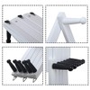 WEBI Accordion Wall Hanger,Wooden Expandable Coat Rack,Accordion Hat Rack for