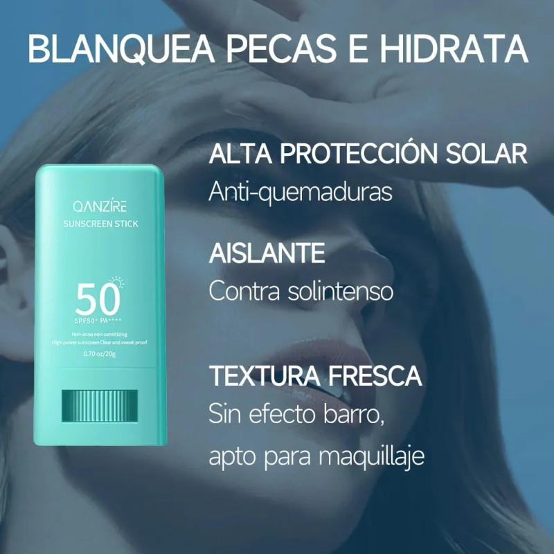 Cotton Sun Stick Spf50+ Facial Airy Protector Solar