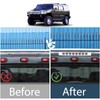 Lcojicep Car Brake Light Trim Compatible with Hummer H2 2003-2009,