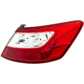 Dorman 1611175 Passenger Side Tail Light Assembly Compatible with Select Honda Models