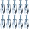 PAGOW 20 Pcs Self-Drilling Anchors,Anchors and Screws for Heavy Duty,