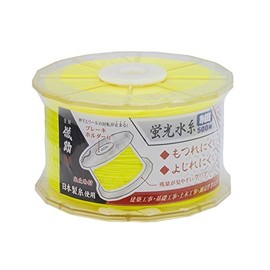 Takagi Gisuke Fluorescent Water Line, Fine, Yellow, 162.4 ft (500 m)