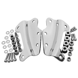 XMT-MOTO Chrome 4 Point Docking Hardware Kit For Harley Davidson FLHR FLHRC FLHX 2009 2010 2011 2012 2013