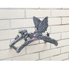 Taiwan Decorative Aluminum Wall Mounted Butterfly with a Frog Garden