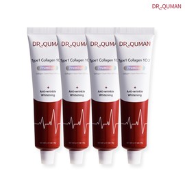 Dr. QMEN Type1 Collagen 100 Premium Cream Pack (4 packs) / 닥터큐먼 Type1 콜라겐100 프리미엄 크림팩 4개