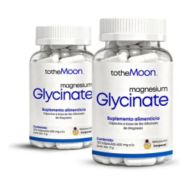 Bis Glicinato De Magnesio 240caps 600mg Tothemoonmx                                                                                                   
