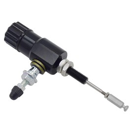 RCRBT Universal M10x1.25mm Hydraulic Clutch Master Cylinder Brake Pump with ∅14mm Piston Compatible with Motorcycles ATV Dirt Bike(Color:Black)