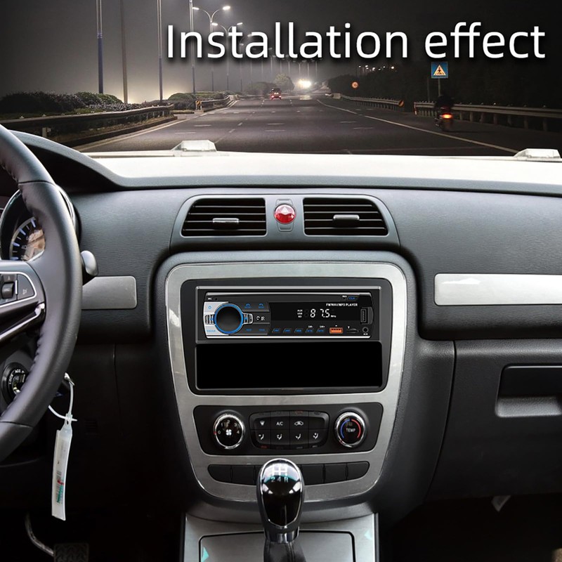 BONRYAN Car Radio Bluetooth Hands-Free Kit for MP3 Player USB