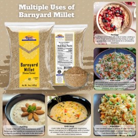 Rani Barnyard Millet (Echinochloa Esculenta Frumantacea) 14oz (400g)