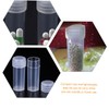 Baluue Travel-Friendly 150pcs Mini Bottles Pp Material Dispensing Bottles Lids