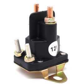 HISports Starter Relay Magnetic Switch 145673 146154 532146154 Starter Magnetic Switch, 4 Prongs, Compatible with Craftsman Lawnmower, Magnetic Switch, Starter Motor