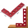 90 Degree Aluminium Alloy Centre Search Tool, Small Mini Carpenter's