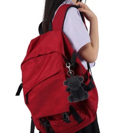 Apricot Lamb Cute Toys black dragon Stuffed Animal Soft Keychain for Kids Bag, Purse, Backpack, Handbag 5.5 Inches