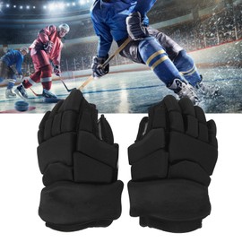 Hocky Player Glove, Hocky Bendable Finger Protective Gloves for Ice Hockey Floorball Roller Hockey (10in)