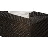 Kouboo Loma Rectangular Rattan Tissue Box Cover (Espresso)