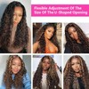 kloiynj U Part Wigs Human Hair for Black Women Highlight