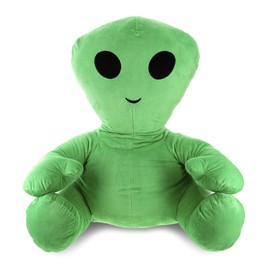 DolliBu Plush Alien Stuffed Toy – Soft Huggable Green Alien, Adorable Space Creature Plushie Toy, Cute Weird Cuddle Gifts for Kids and Adults - 24 Inches