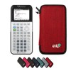 TI-83 Premium CE Edition Python with WYNGS Protective Case Red