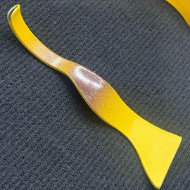 Barber Curved Razor - Comfortable Design for Everyday Use Daily:_Yellow