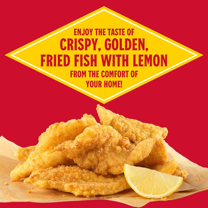 Louisiana Fish Fry New Orleans Style Lemon Mix, 10-Ounce (Pack