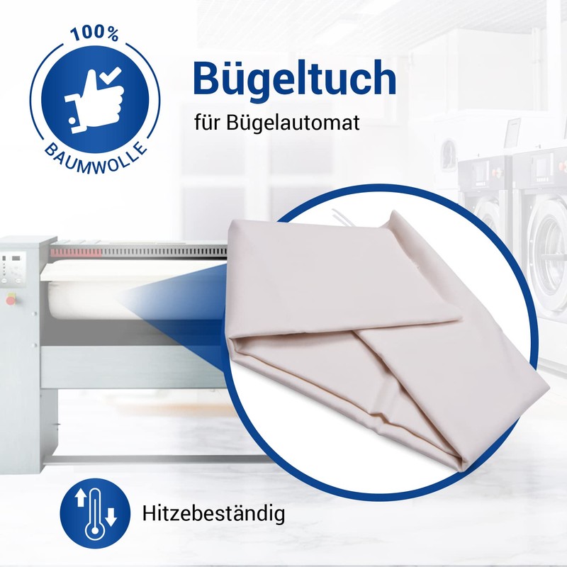 VIOKS Roller Cover for Mangel Ironing Machine, Mangel Cover 85