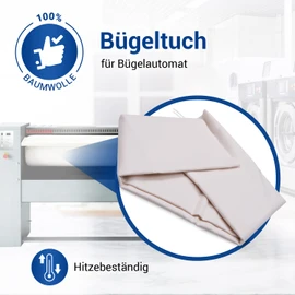 VIOKS Roller Cover for Mangel Ironing Machine, Mangel Cover 85 cm