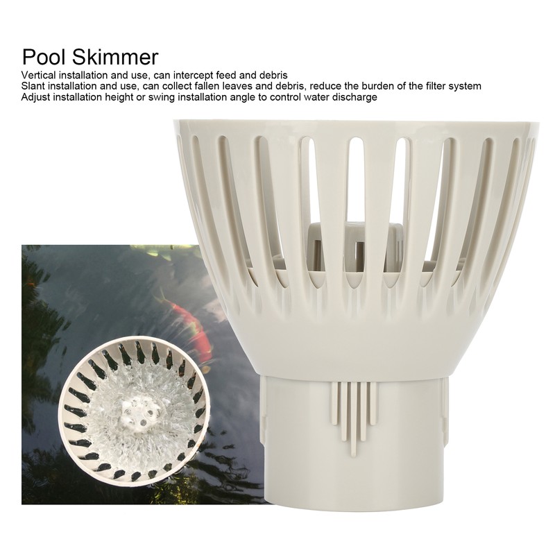 Pool Skimmer Basket Plastic Swimming Pool Filter Debris Leaf Collector