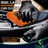Towelogy® Microfibre Car Cleaning Cloths 800gsm High Density CHEMICAL FREE