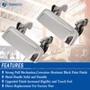 Exterior Door Handle Chrome (2PCS) Metal for 1998-2011 Ford Ranger,