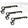 Gutter Brush Clips [30 Pack]- Keeps Leaf Guard Brush in