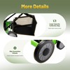 ZERNEIL 20-Inch 9 Gears Manual Lawn Mower, 5-Blade Hand Push